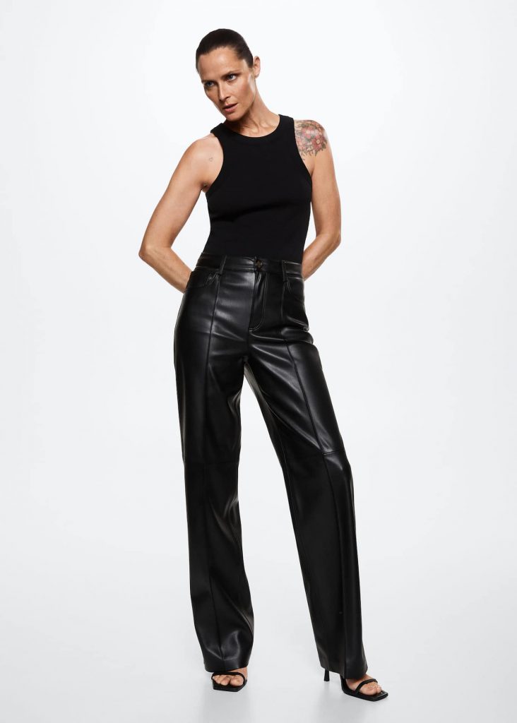 faux leather pleather pant must for fall